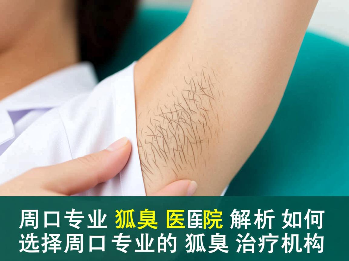 周口专业狐臭医院解析，如何选择周口专业的狐臭治疗机构
