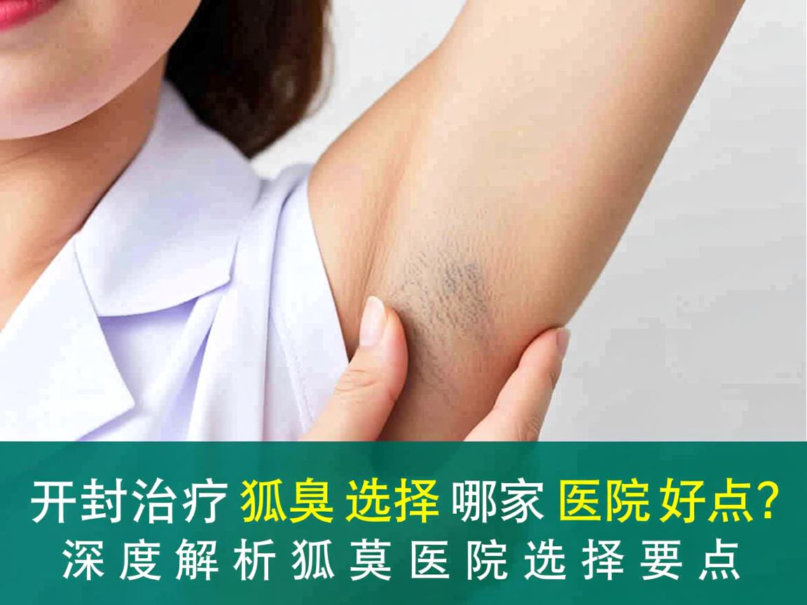 开封治疗狐臭选择哪家医院好点?深度解析狐臭医院选择要点 开封治疗狐臭选择哪家医院好点?深度解析狐臭医院选择要点