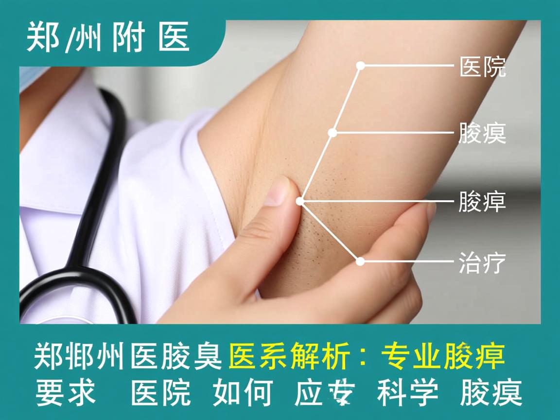 郑州附医腋臭医院解析腋臭治疗，郑州专业医院如何科学应对腋臭