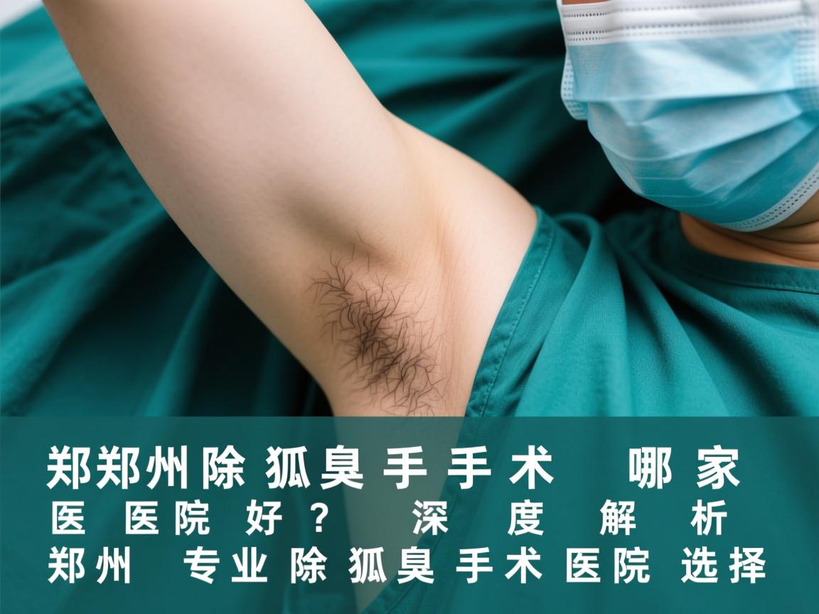 郑州除狐臭手术哪家医院好？深度解析郑州专业除狐臭手术医院的选择