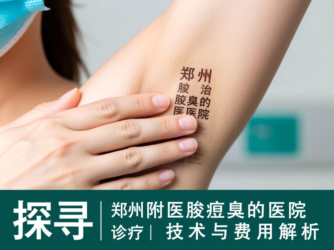 探寻郑州治腋臭的医院,郑州附医腋臭医院诊疗技术与费用解析 探寻郑州治腋臭的医院,郑州附医腋臭医院诊疗技术与费用解析