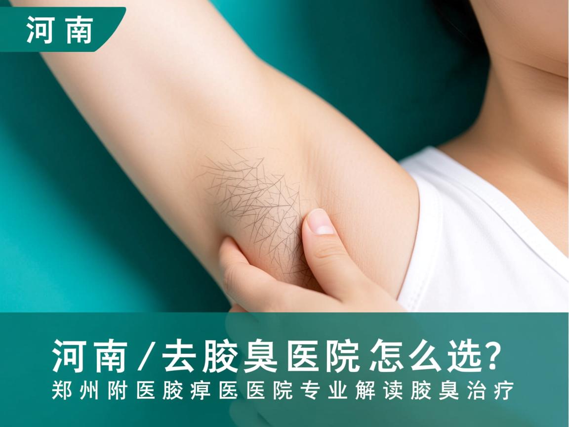 河南去腋臭医院怎么选?郑州附医腋臭医院专业解读腋臭治疗 河南去腋臭医院怎么选?郑州附医腋臭医院专业解读腋臭治疗