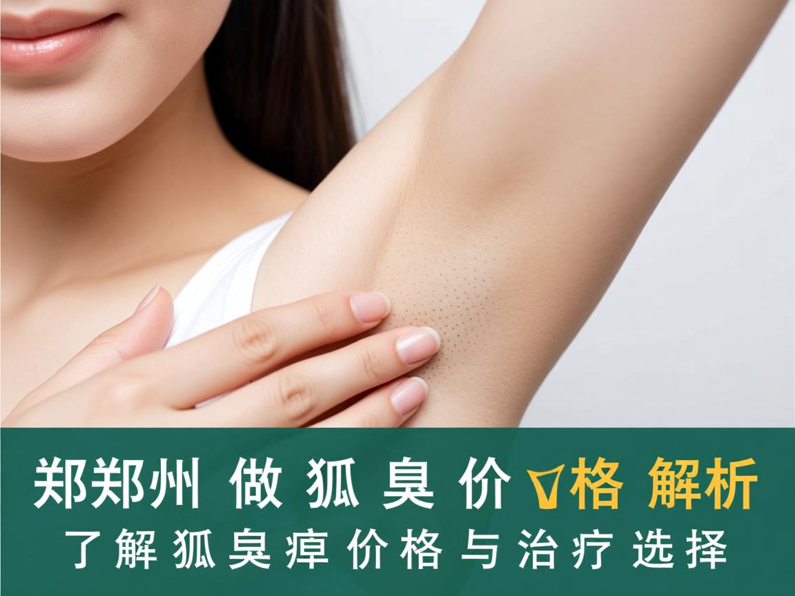 郑州做狐臭价格解析，了解狐臭价格与治疗选择