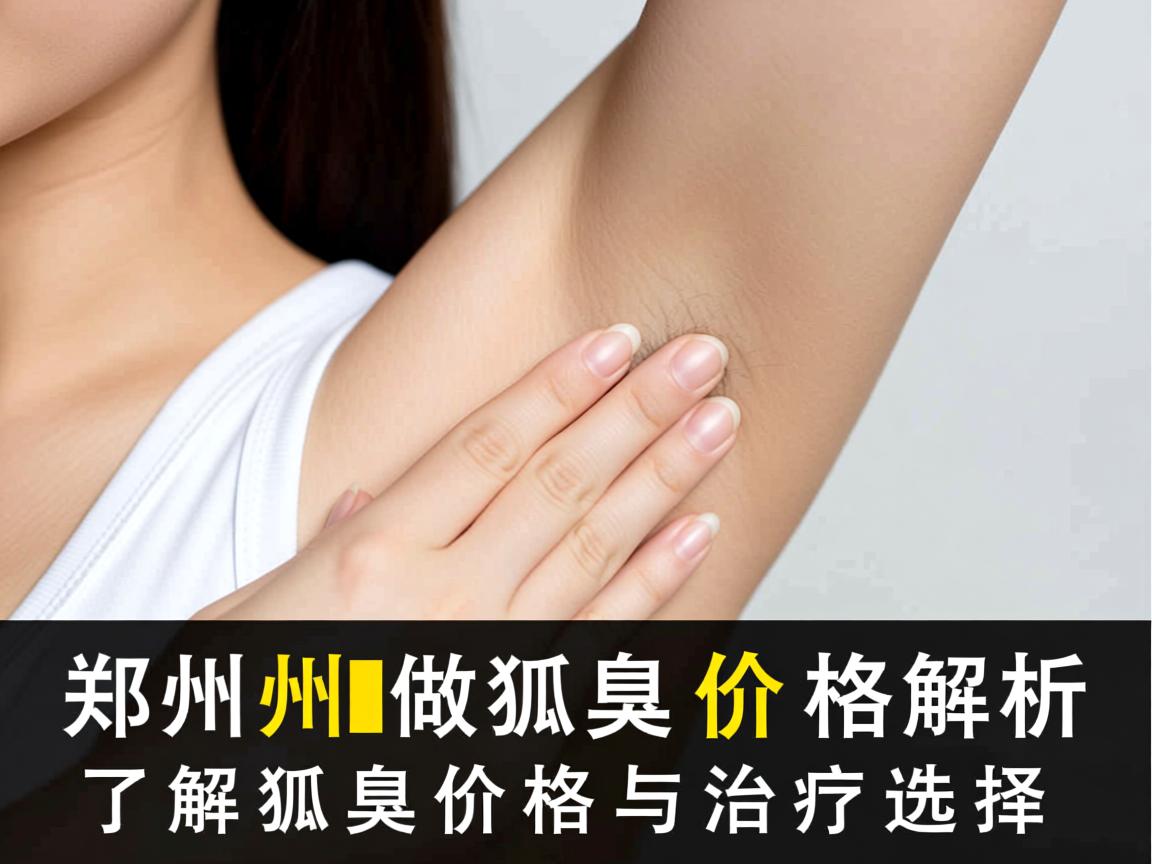 郑州做狐臭价格解析，了解狐臭价格与治疗选择