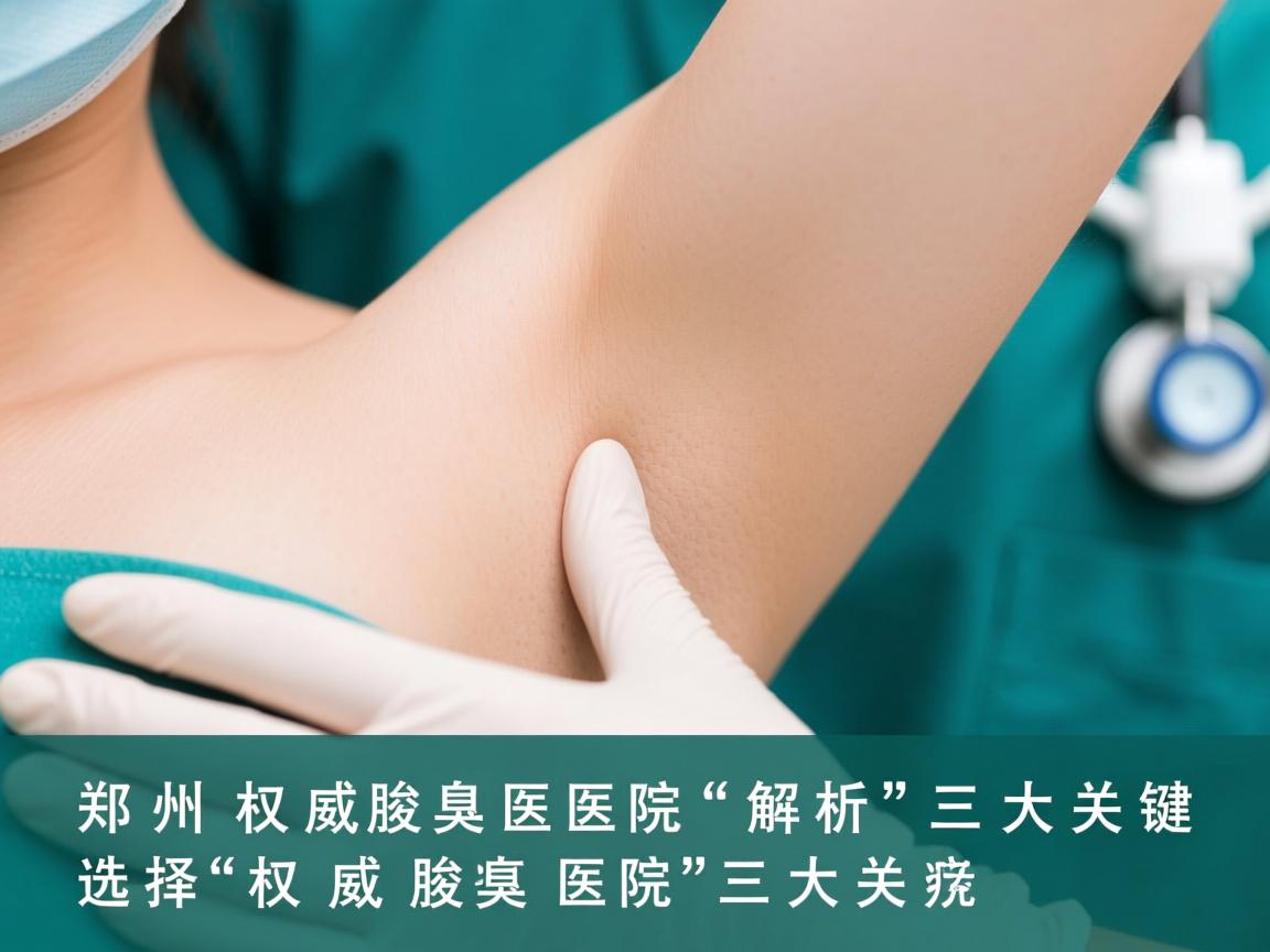 郑州权威腋臭医院解析,选择权威腋臭医院的三大关键 郑州权威腋臭医院解析,选择权威腋臭医院的三大关键