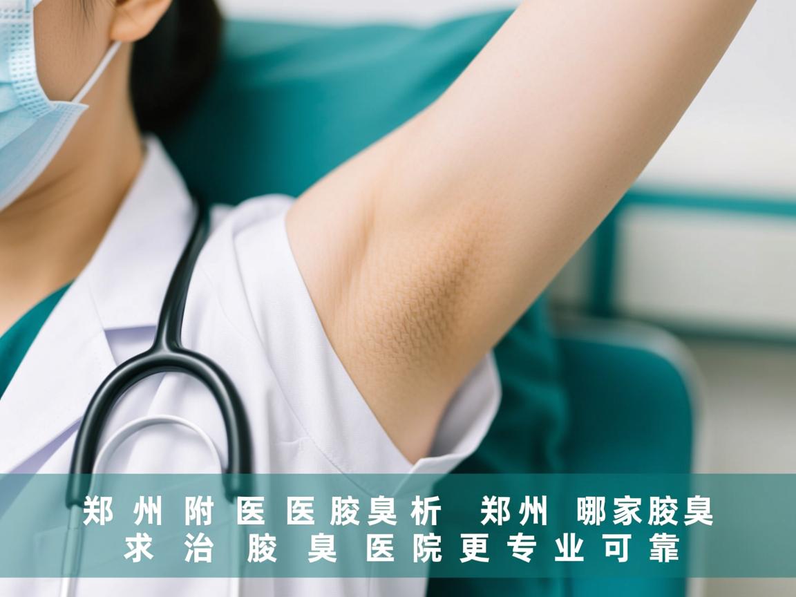 郑州附医腋臭医院解析，郑州哪家治腋臭医院更专业可靠