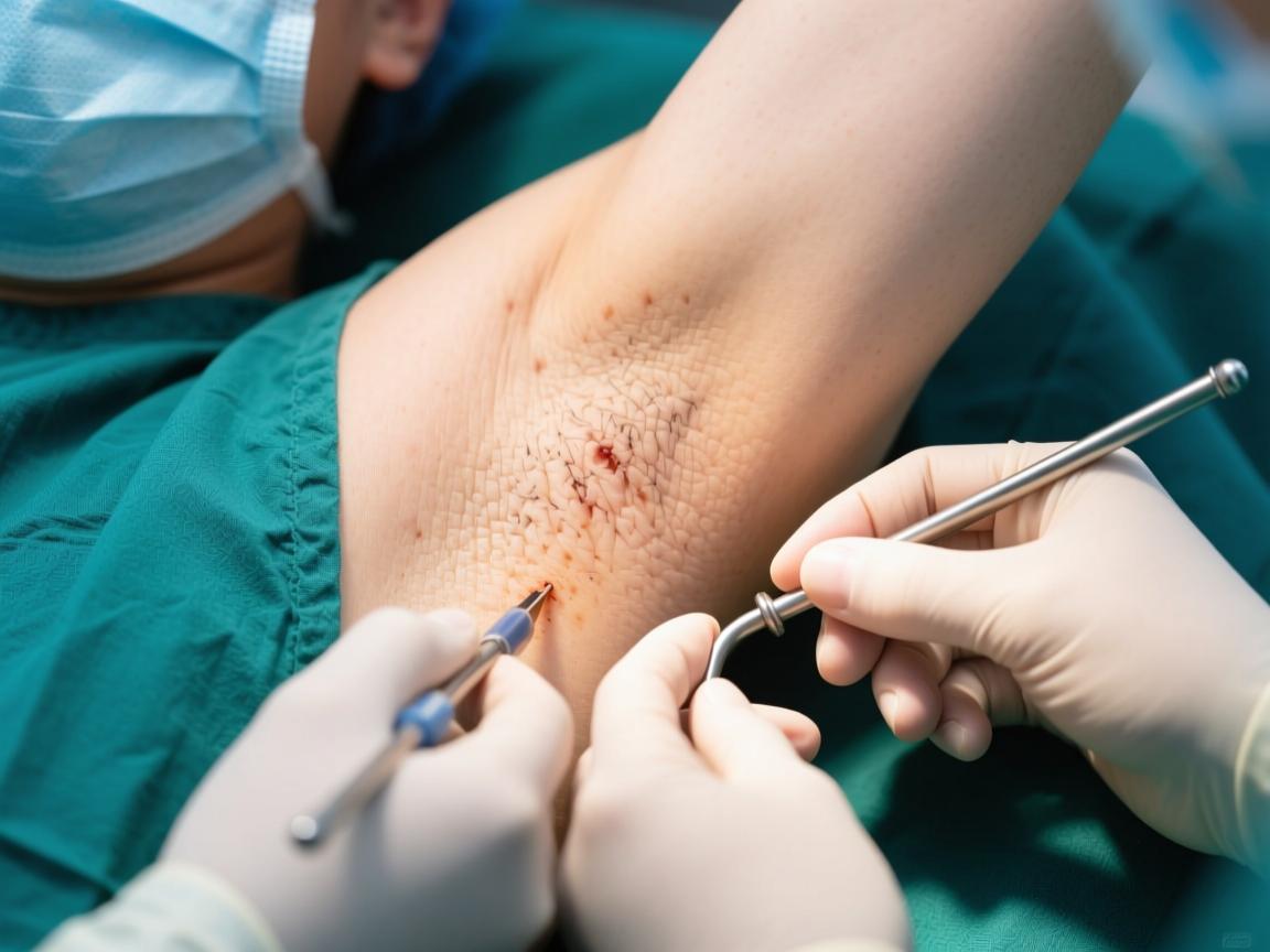 新乡腋臭手术治疗解析，专业视角下的腋臭手术选择