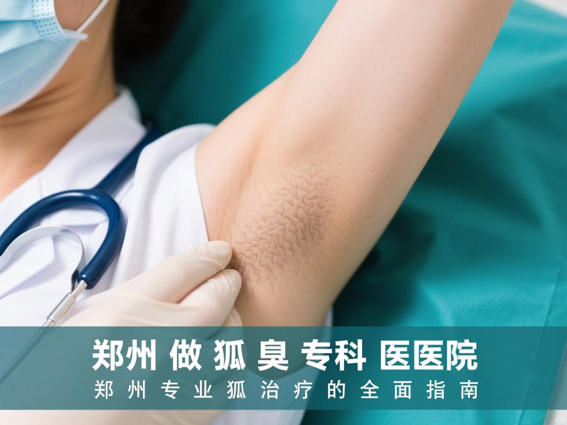 郑州做狐臭专科医院解析，郑州专业狐臭治疗的全面指南