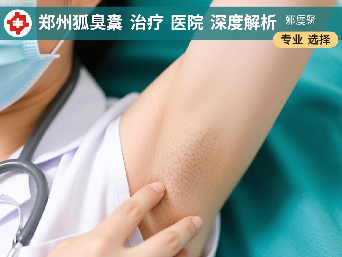 郑州狐臭治疗医院深度解析，聚焦郑州狐臭治疗的专业选择