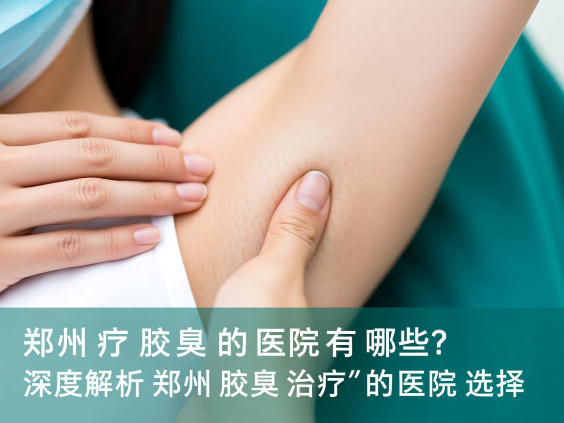 郑州治疗腋臭的医院有哪些？深度解析郑州腋臭治疗的医院选择