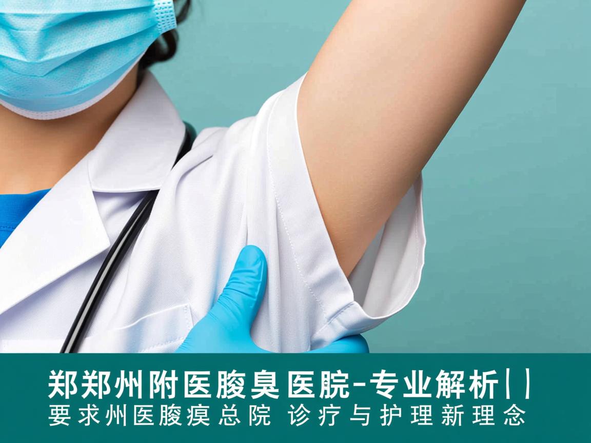 郑州附医腋臭医院专业解析,郑州附医腋臭总院的诊疗与护理新理念 郑州附医腋臭医院专业解析,郑州附医腋臭总院的诊疗与护理新理念