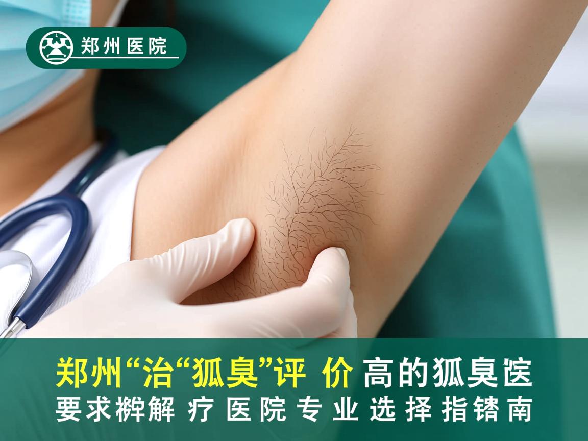 郑州治狐臭评价高的医院解析，郑州治狐臭医院的专业选择指南