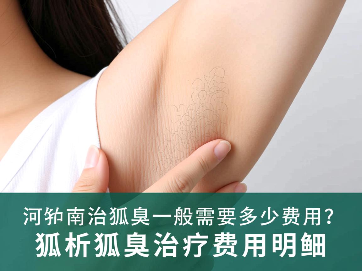 河南治狐臭一般需要多少费用？解析狐臭治疗费用明细