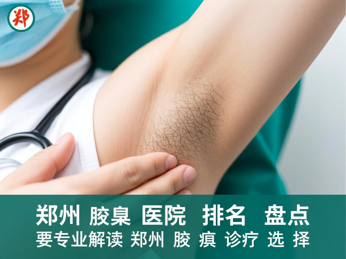 郑州腋臭医院排名盘点，专业解读郑州腋臭诊疗选择