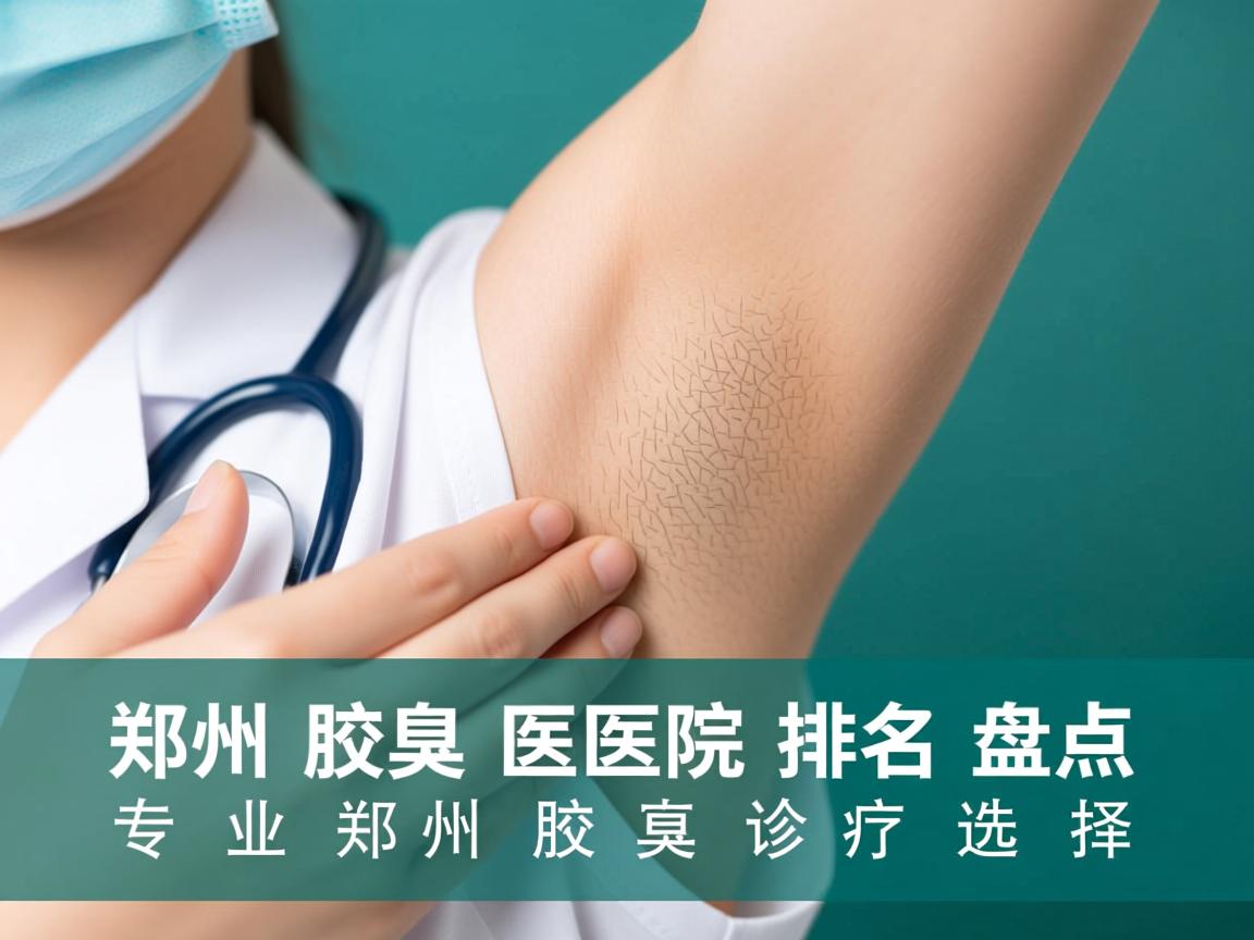 郑州腋臭医院排名盘点，专业解读郑州腋臭诊疗选择