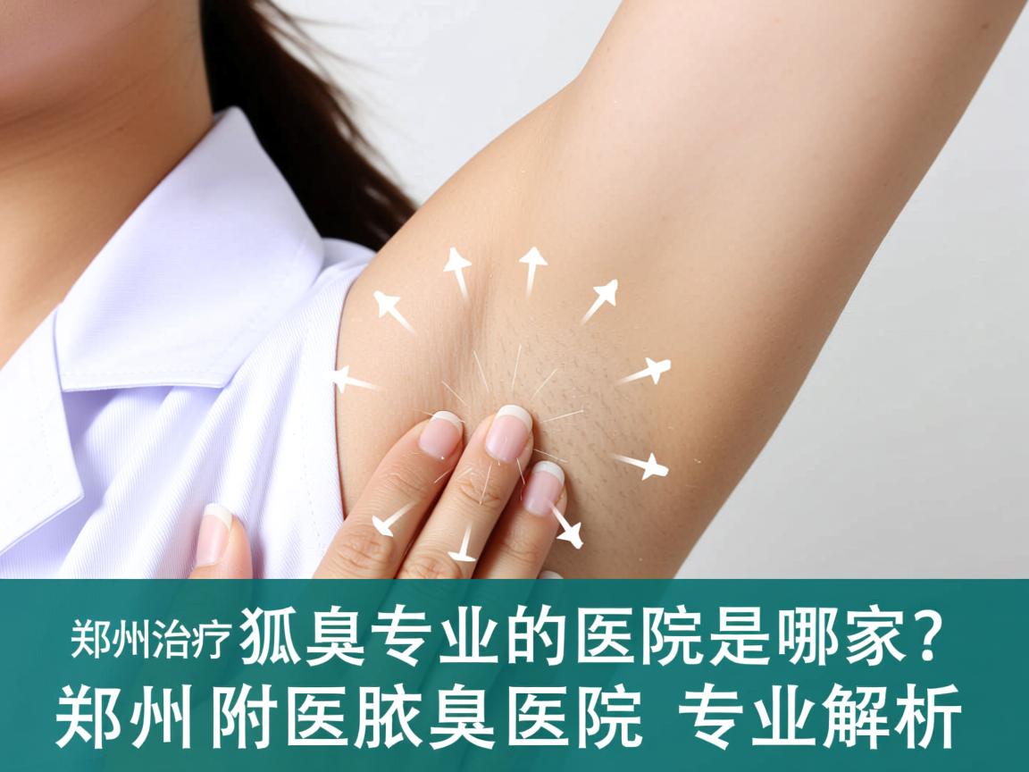 郑州治疗狐臭专业的医院是哪家？郑州附医腋臭医院专业解析