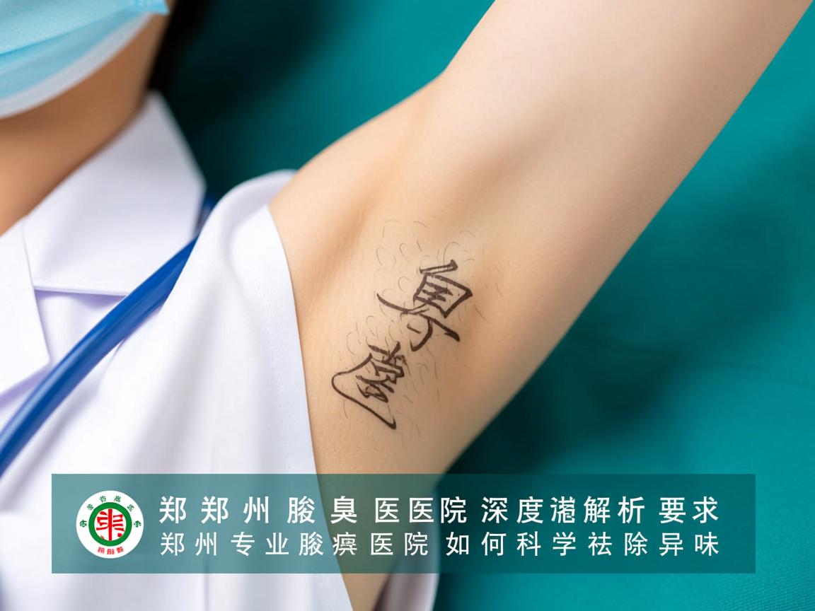 郑州腋臭医院深度解析，郑州专业腋臭医院如何科学祛除异味