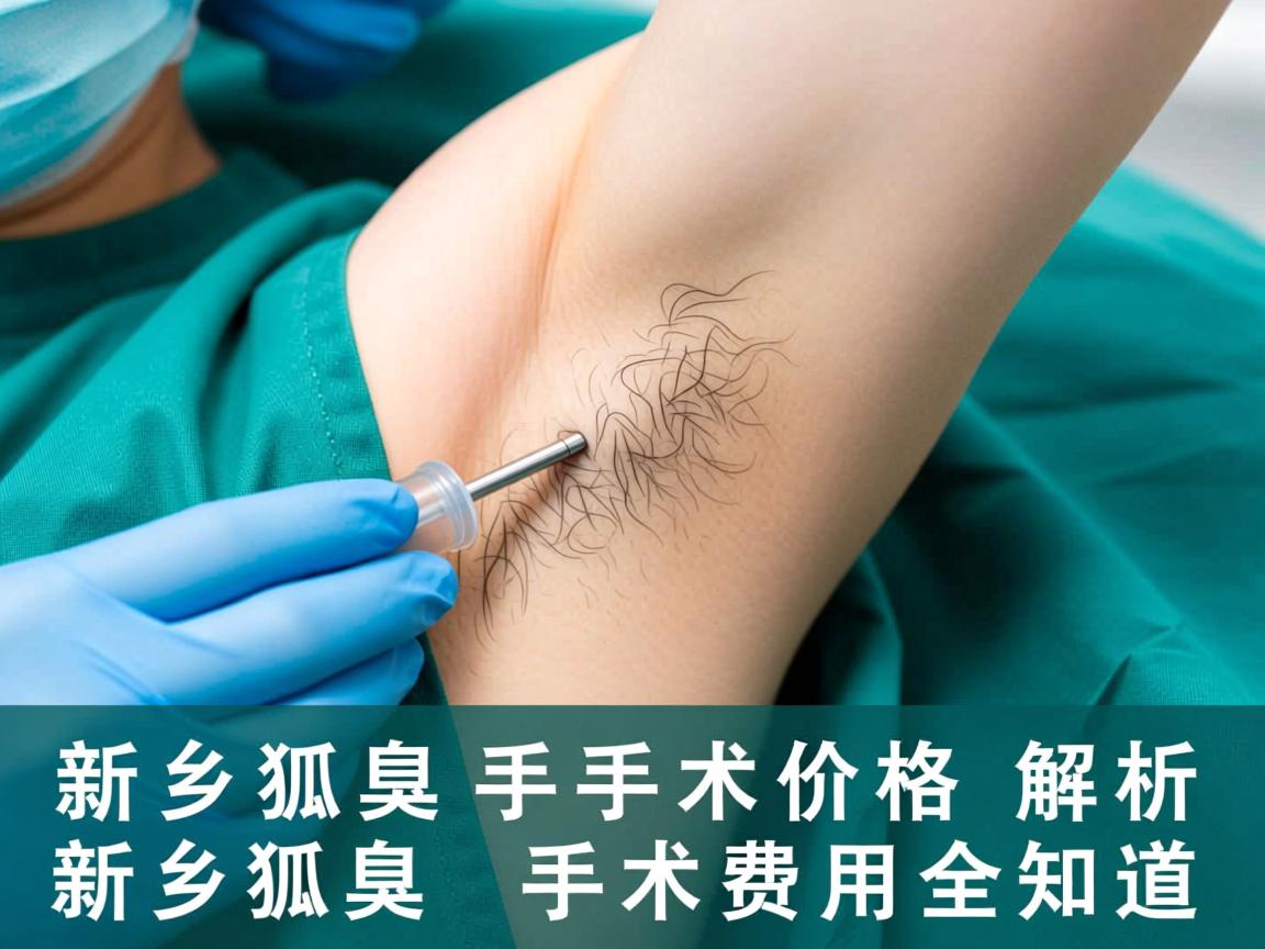 新乡狐臭手术价格解析，新乡狐臭手术费用全知道