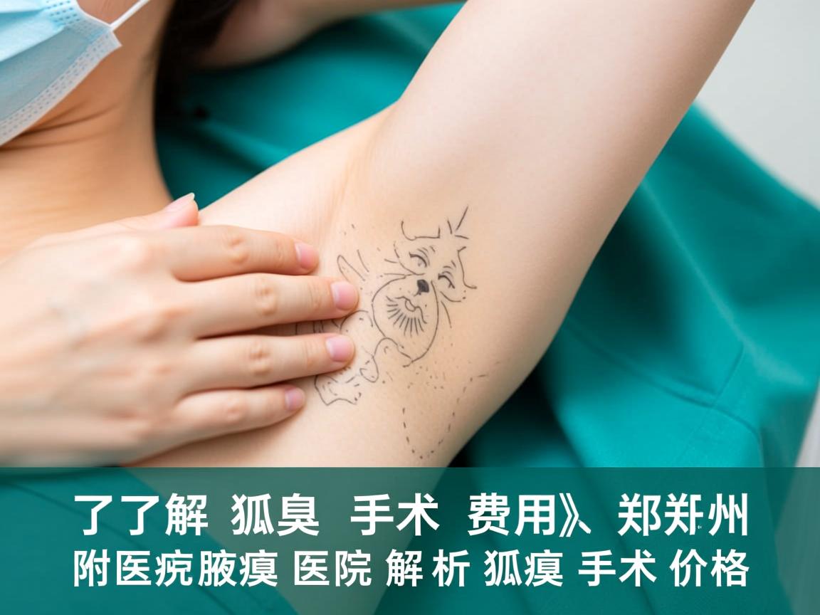 了解狐臭手术费用，郑州附医腋臭医院解析狐臭手术价格