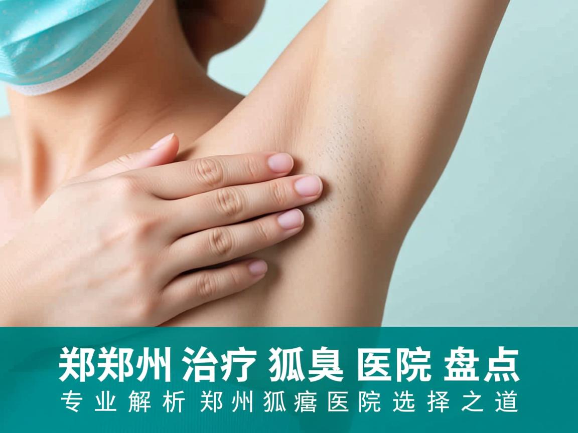 郑州治疗狐臭医院盘点，专业解析郑州狐臭医院的选择之道