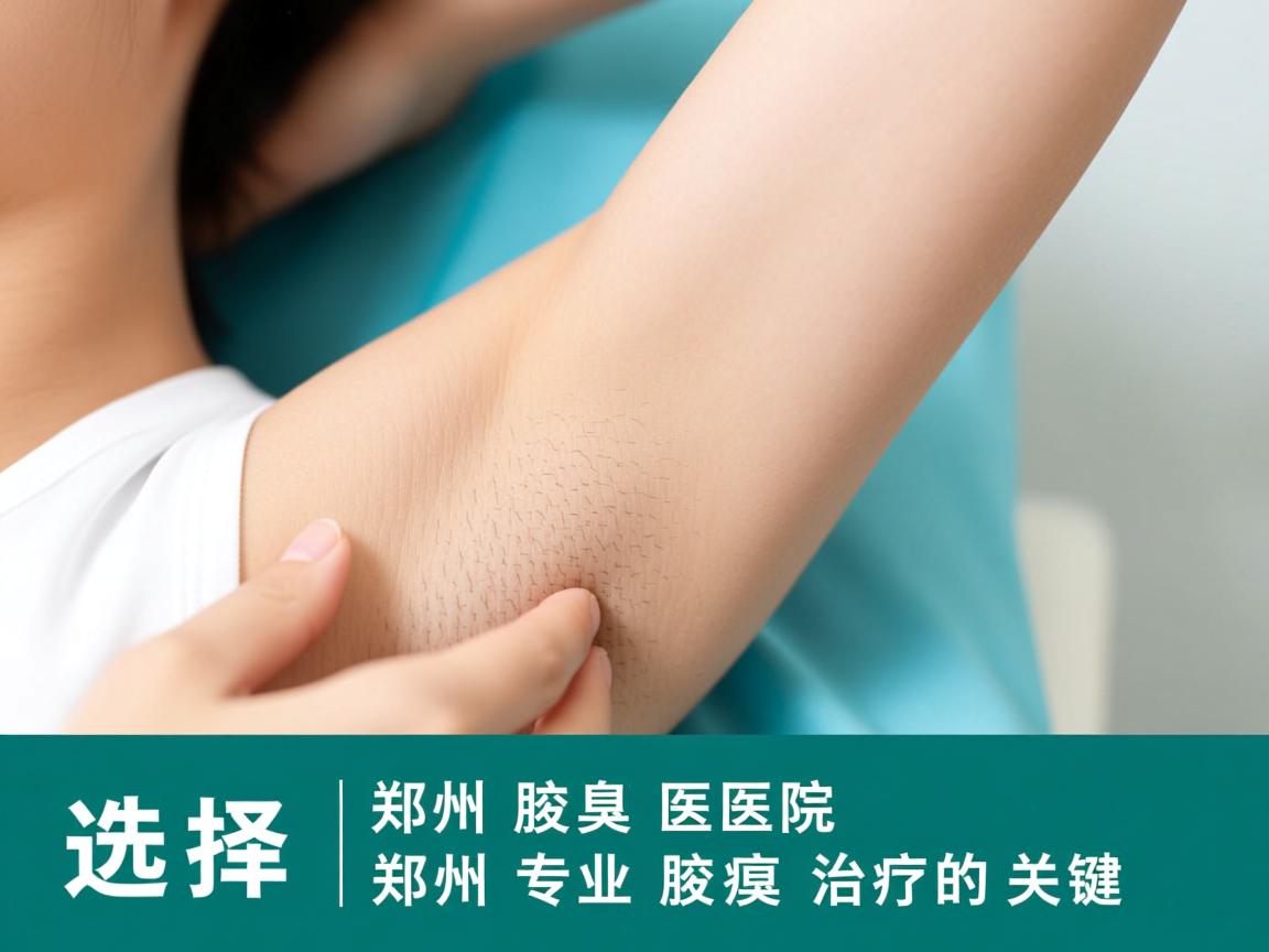 选择郑州腋臭医院，解析郑州专业腋臭治疗的关键