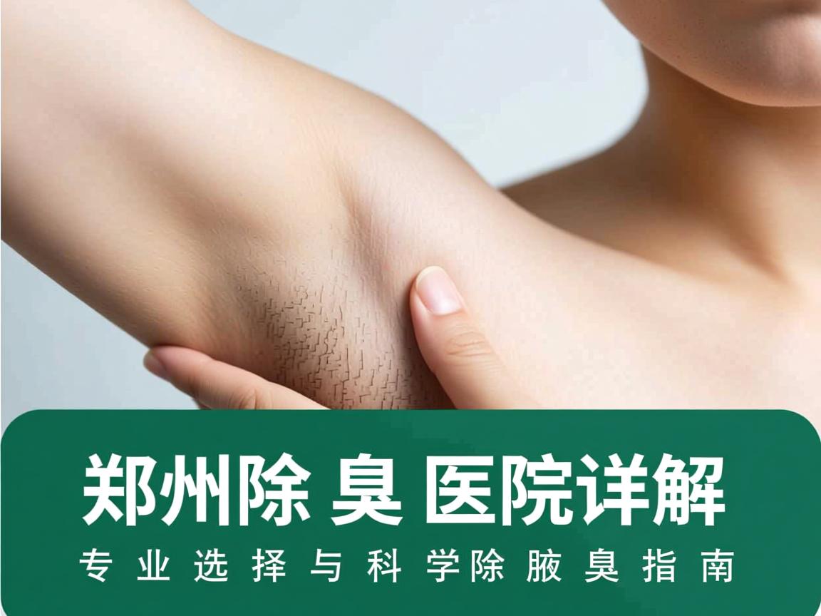 郑州除腋臭医院详解，专业选择与科学除腋臭指南