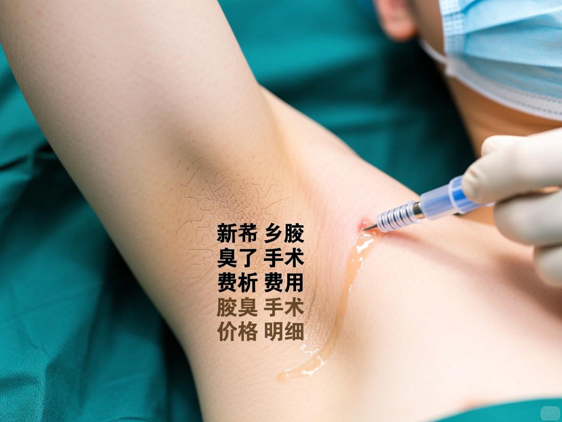 新乡腋臭手术费用解析,了解腋臭手术价格明细 新乡腋臭手术费用解析,了解腋臭手术价格明细