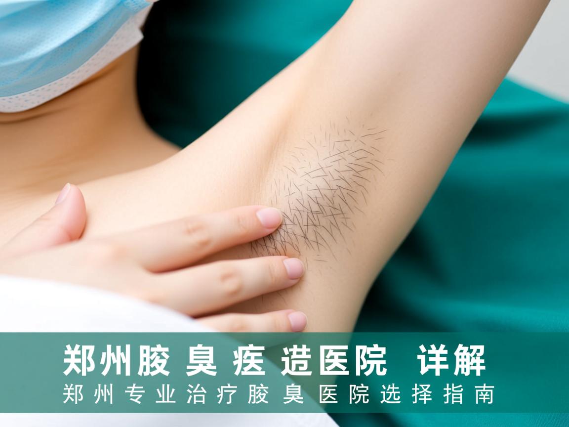 郑州腋臭医院详解，郑州专业治疗腋臭的医院选择指南