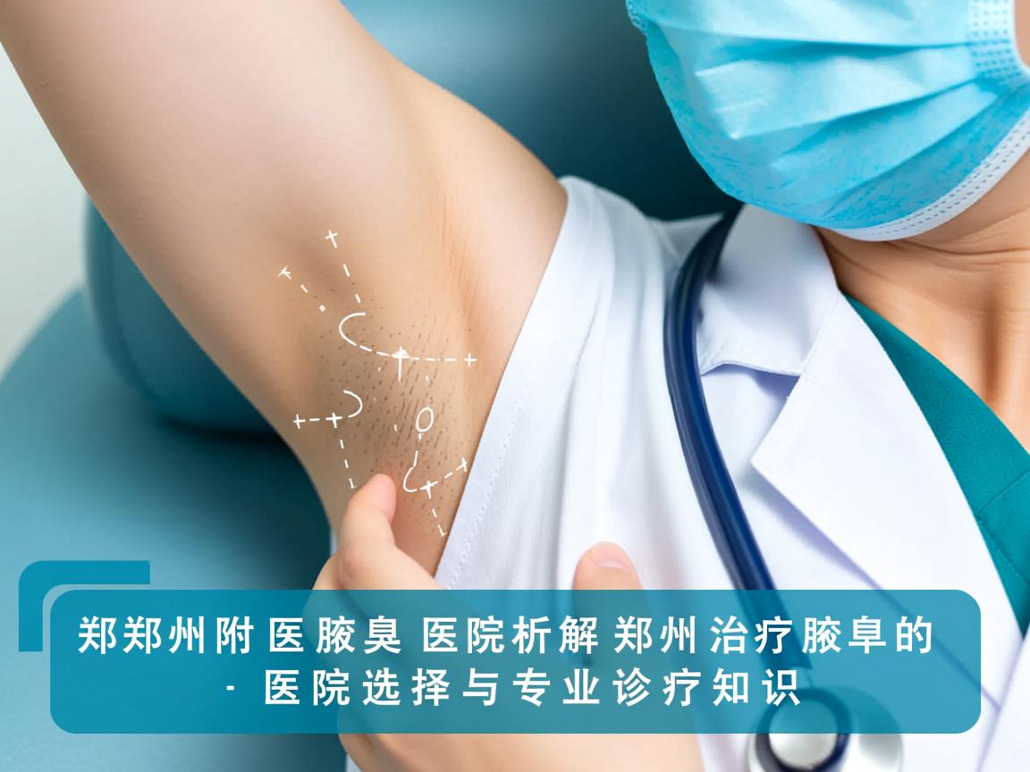 郑州附医腋臭医院解析，郑州治疗腋臭的医院选择与专业诊疗知识