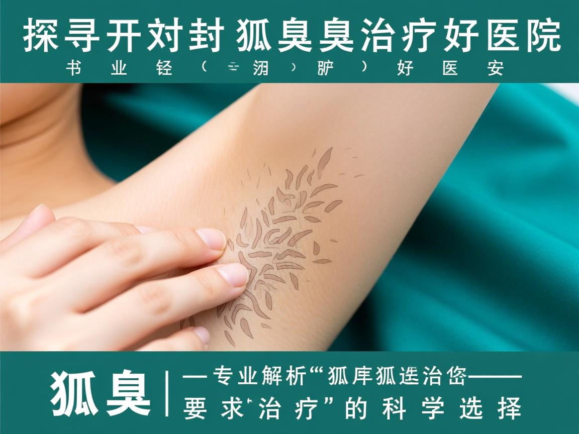 探寻开封狐臭治疗好医院,专业解析狐臭治疗的科学选择 探寻开封狐臭治疗好医院,专业解析狐臭治疗的科学选择
