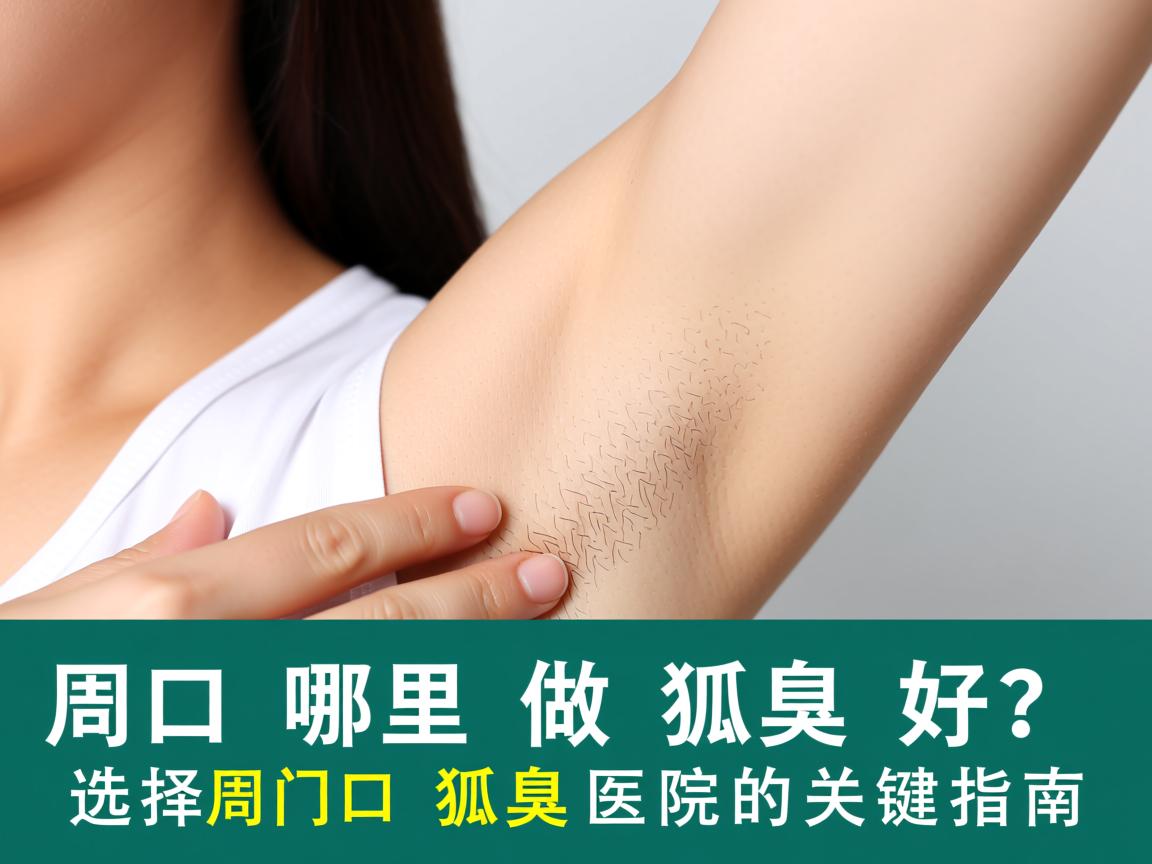 周口哪里做狐臭好？选择周口狐臭医院的关键指南