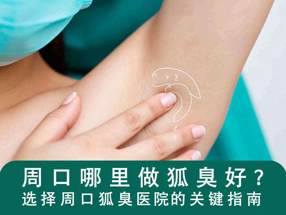 周口哪里做狐臭好？选择周口狐臭医院的关键指南