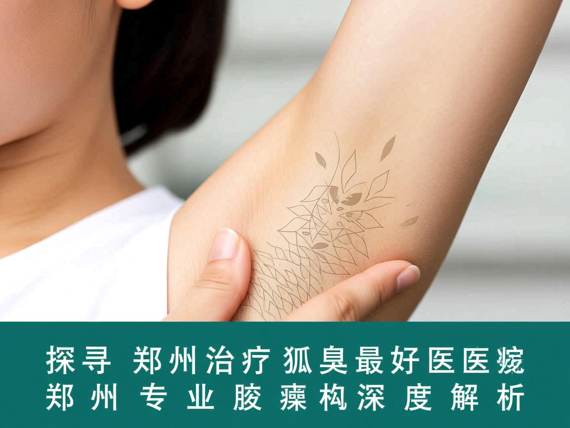 探寻郑州治疗狐臭最好医院，郑州专业腋臭诊疗机构深度解析