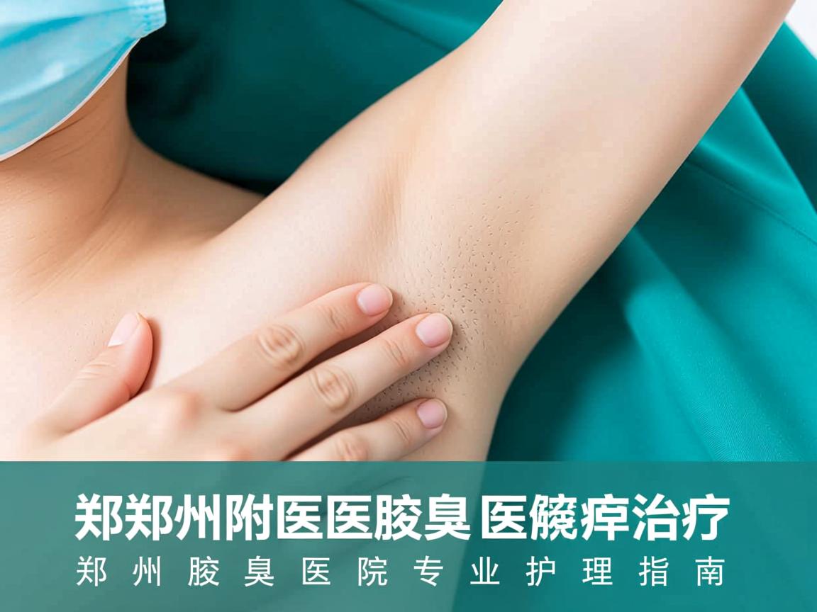 郑州附医腋臭医院解析腋臭治疗 郑州腋臭医院专业护理指南