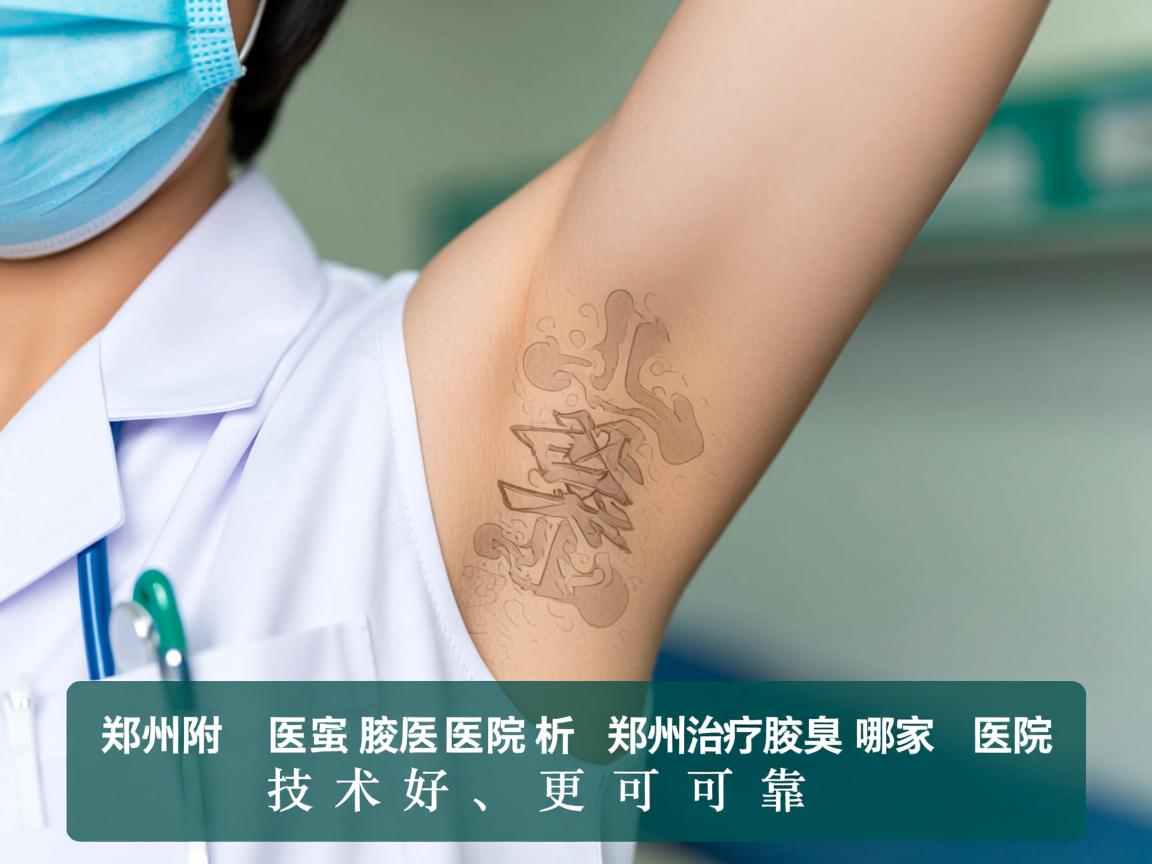 郑州附医腋臭医院解析，郑州治疗腋臭哪家医院技术好、更可靠
