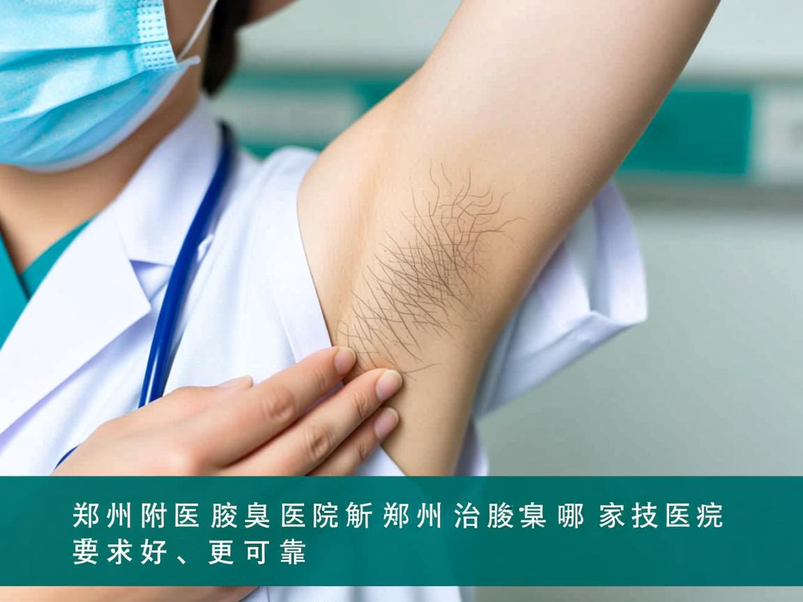 郑州附医腋臭医院解析，郑州治疗腋臭哪家医院技术好、更可靠