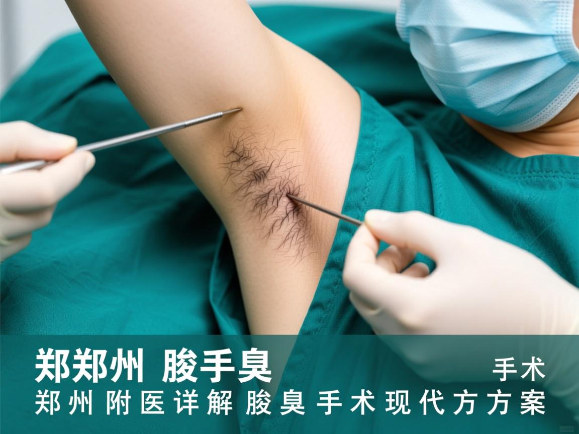 郑州腋臭手术，郑州附医详解腋臭手术的现代方案