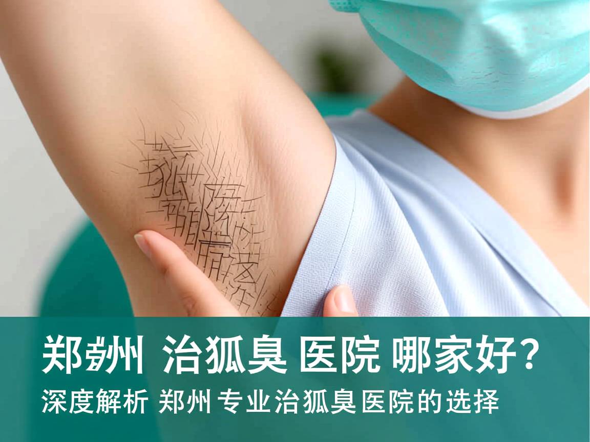 郑州治狐臭医院哪家好？深度解析郑州专业治狐臭医院的选择