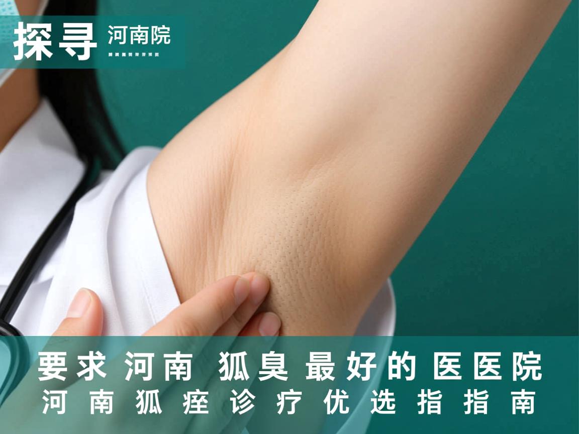 探寻河南狐臭最好的医院,河南狐臭诊疗优选指南 探寻河南狐臭最好的医院,河南狐臭诊疗优选指南