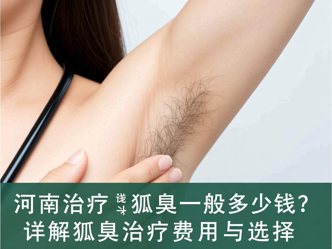 河南治疗狐臭一般多少钱?详解狐臭治疗费用与选择 河南治疗狐臭一般多少钱?详解狐臭治疗费用与选择