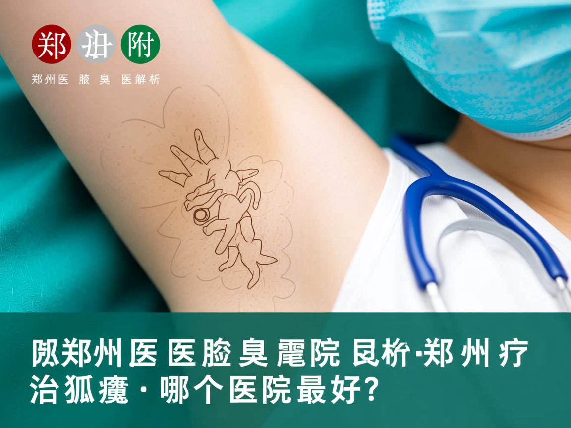 郑州附医腋臭医院解析，郑州治疗狐臭哪个医院最好？