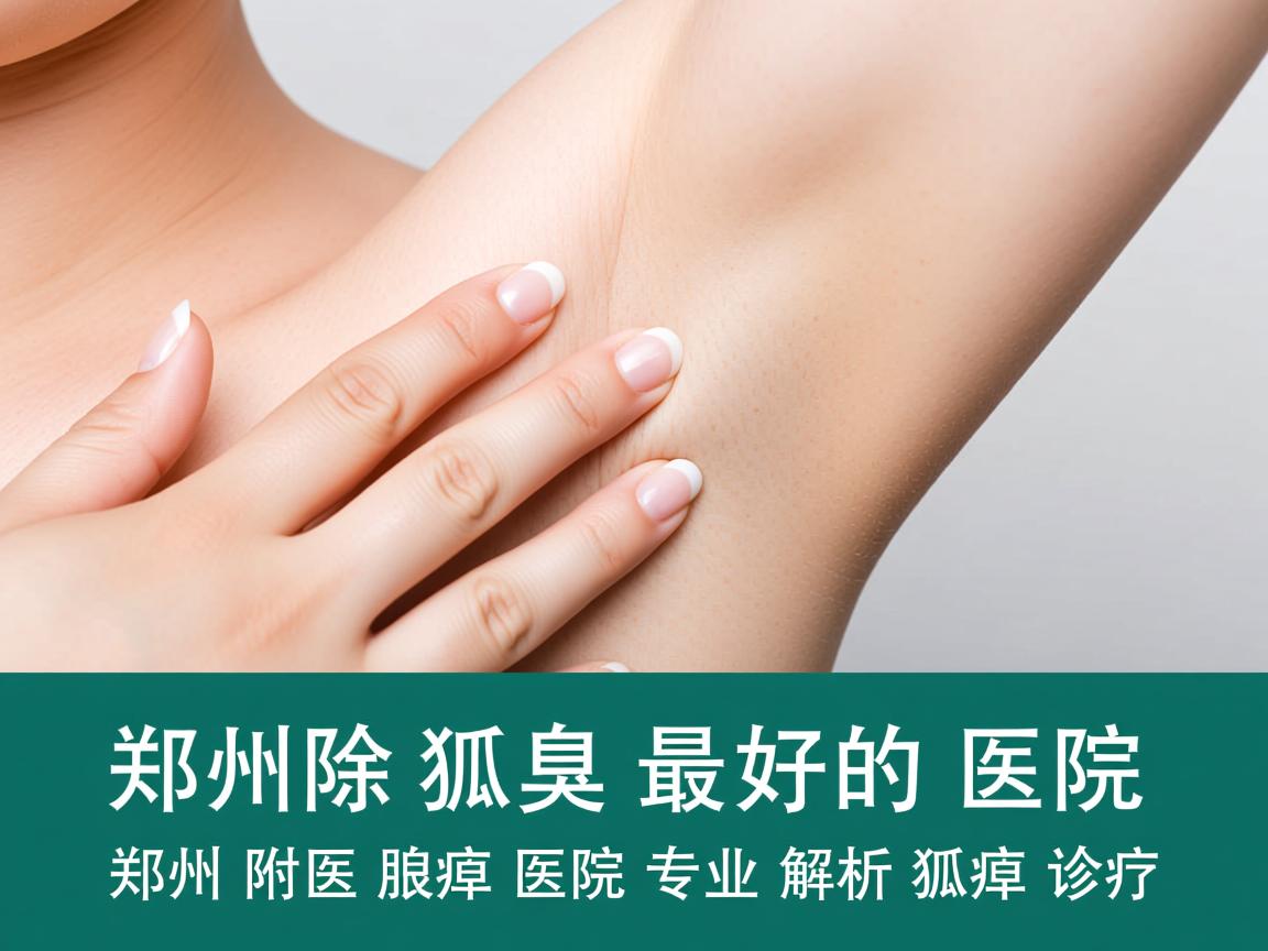 郑州除狐臭最好的医院，郑州附医腋臭医院专业解析狐臭诊疗