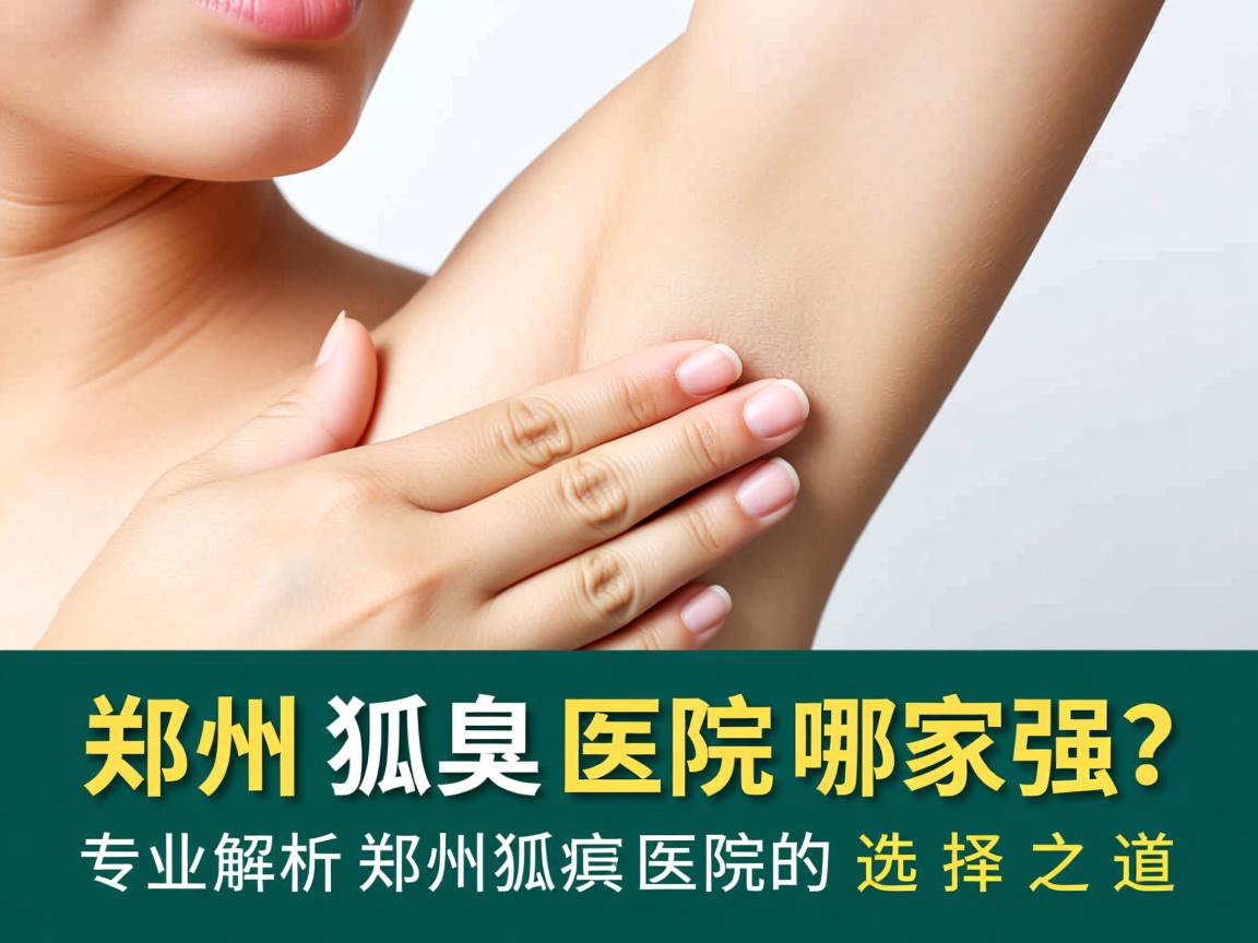 郑州狐臭医院哪家强？专业解析郑州狐臭医院的选择之道