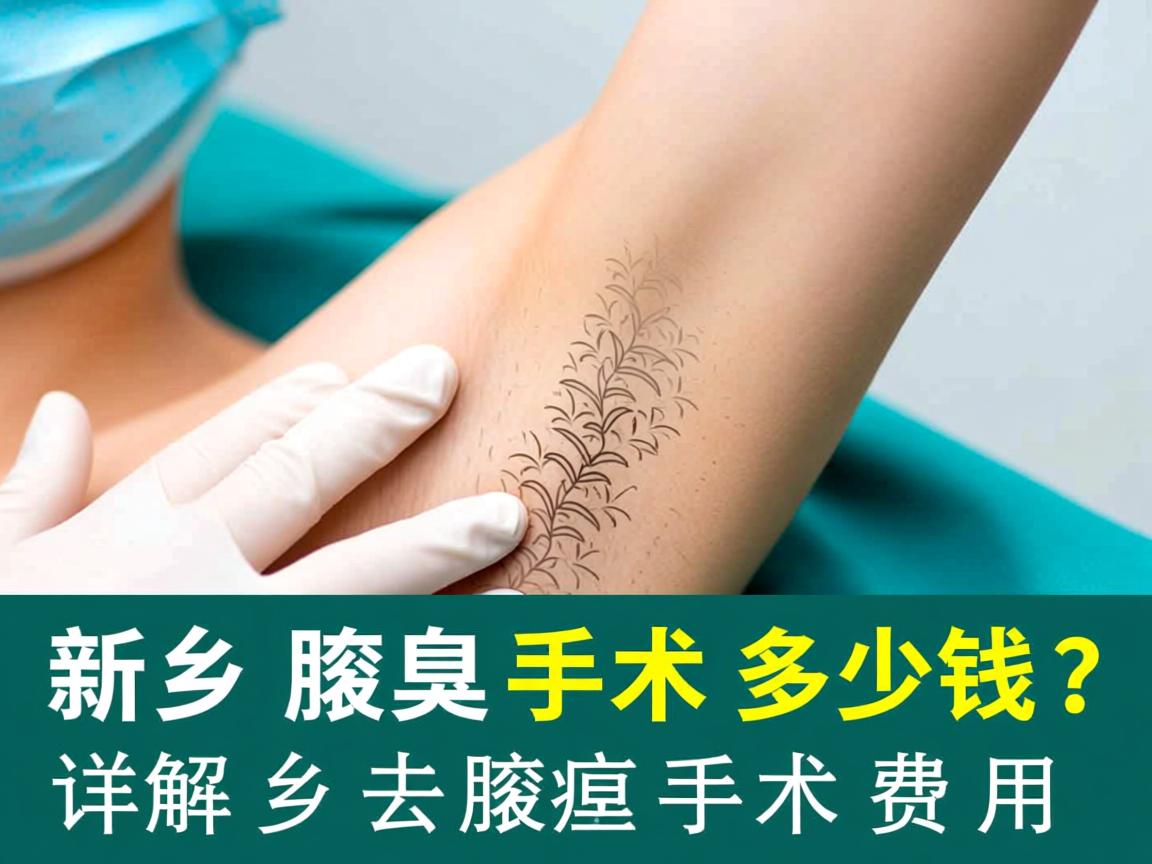 新乡腋臭手术多少钱?详解新乡去腋臭手术费用 新乡腋臭手术多少钱?详解新乡去腋臭手术费用