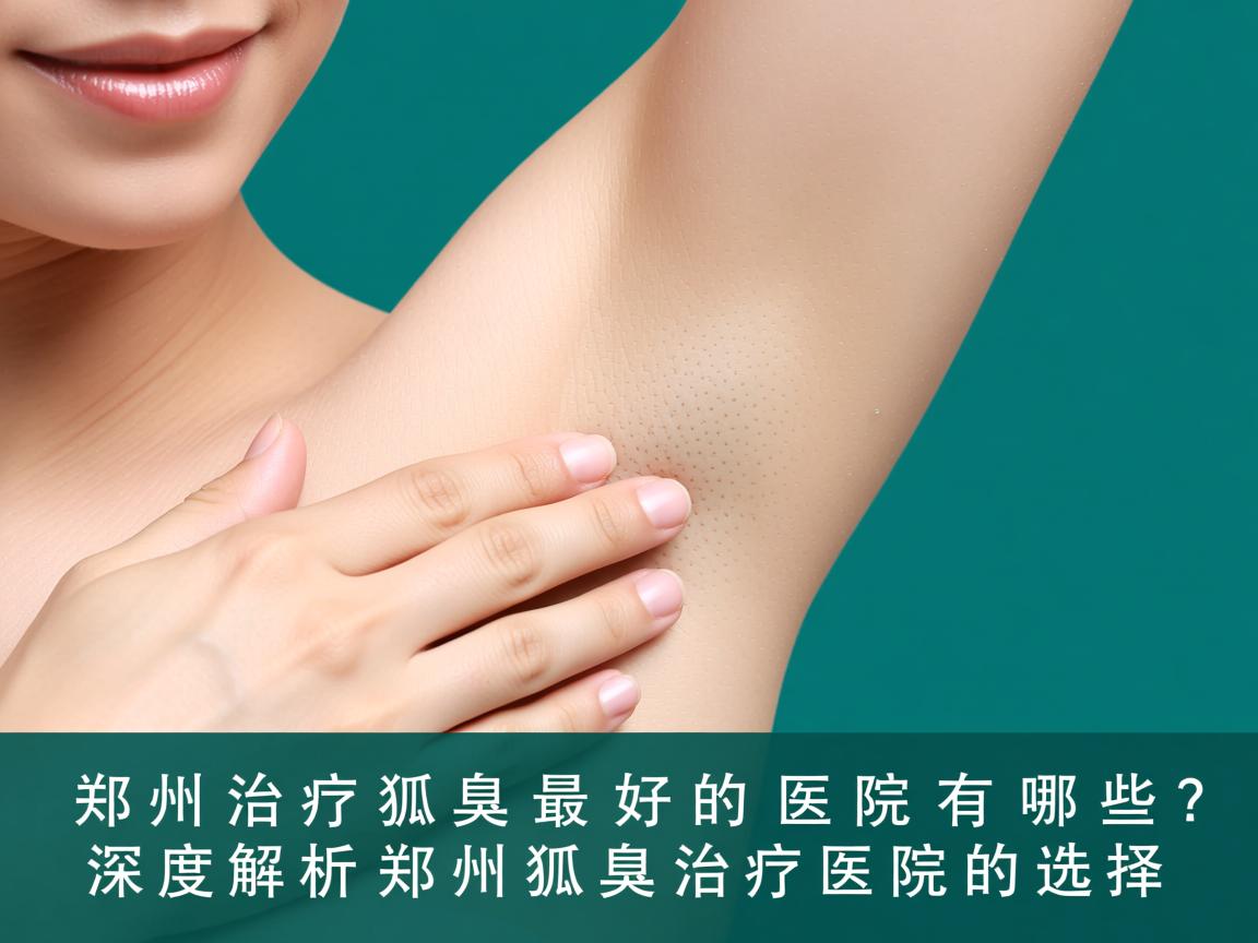 郑州治疗狐臭最好的医院有哪些？深度解析郑州狐臭治疗医院的选择