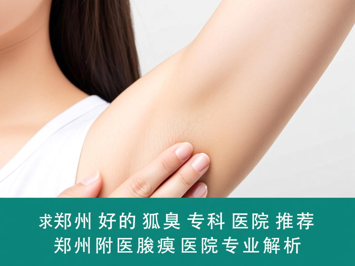 郑州好的狐臭专科医院推荐，郑州附医腋臭医院专业解析