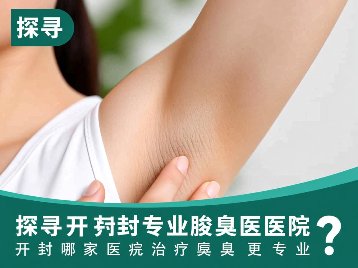 探寻开封专业腋臭医院，开封哪家医院治疗腋臭更专业？