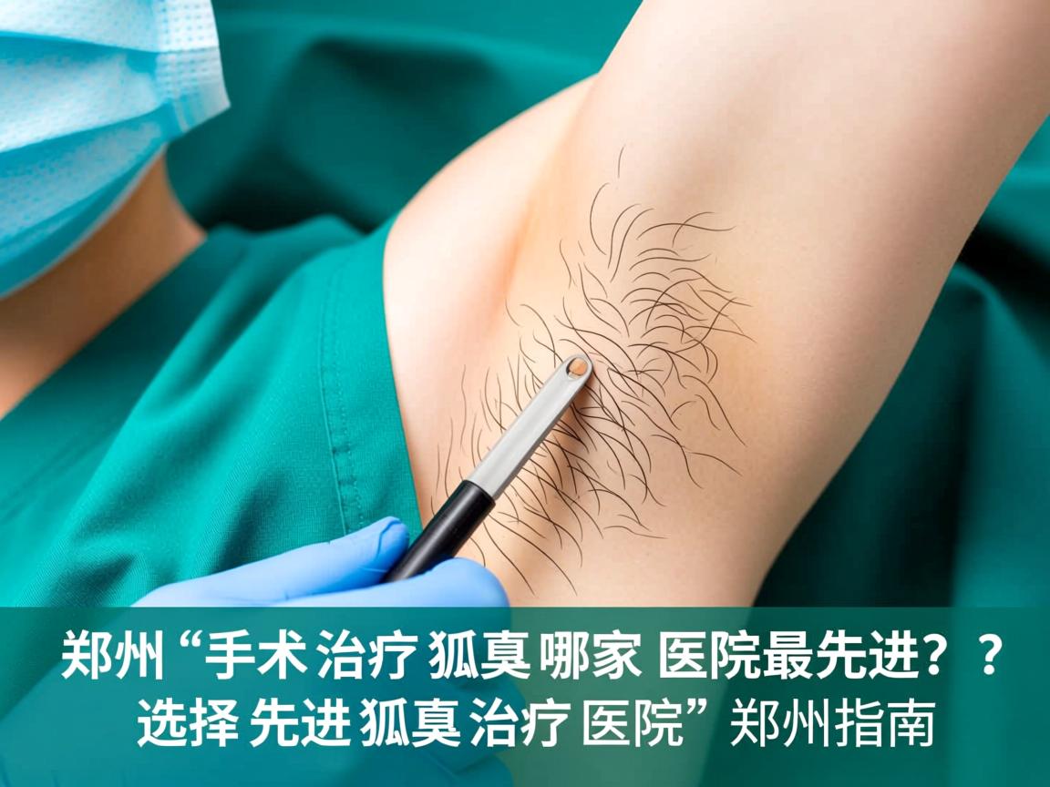 郑州手术治疗狐臭哪家医院最先进？选择先进狐臭治疗医院的郑州指南