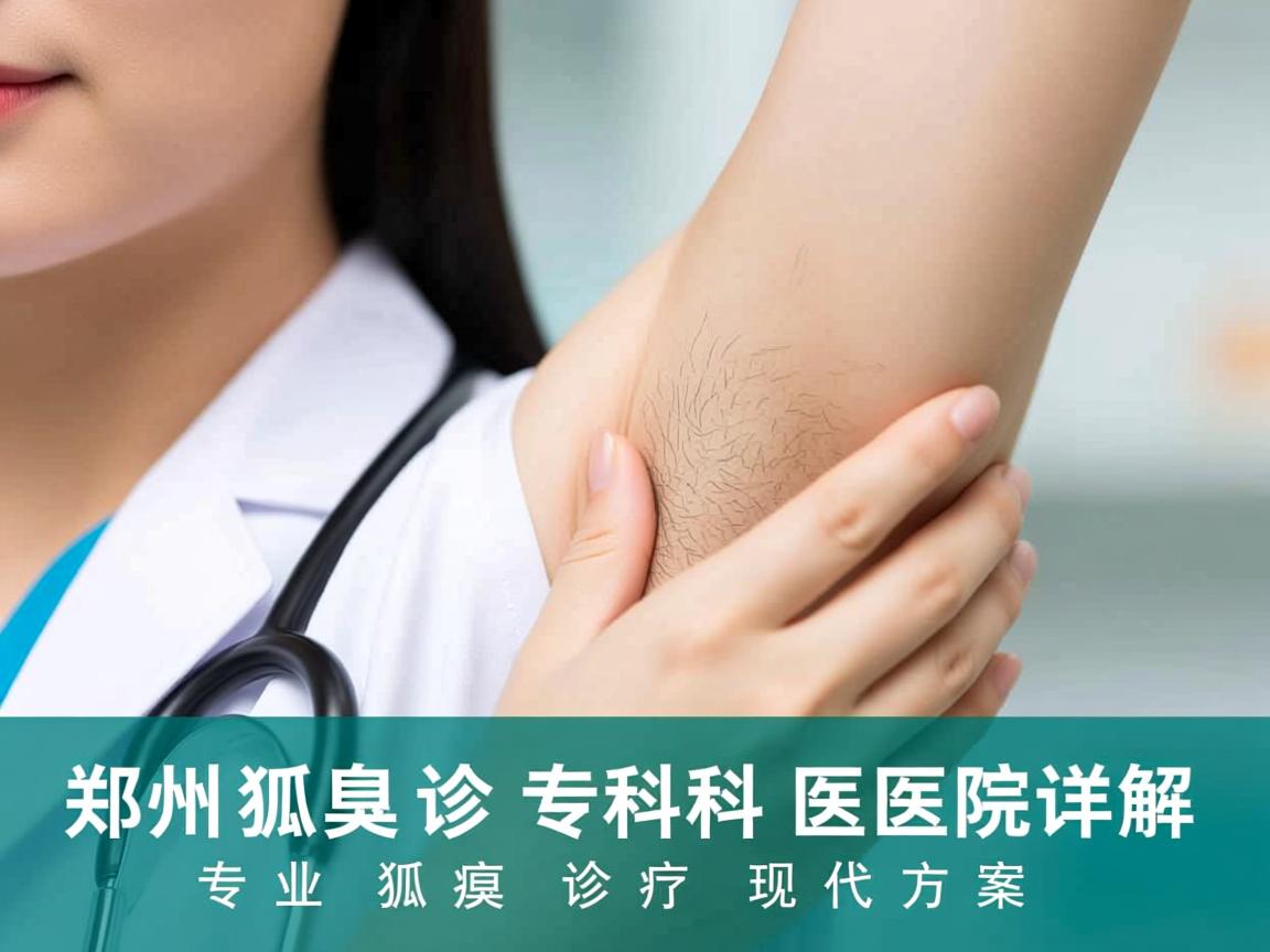 郑州狐臭诊疗专科医院详解，专业狐臭诊疗的现代方案