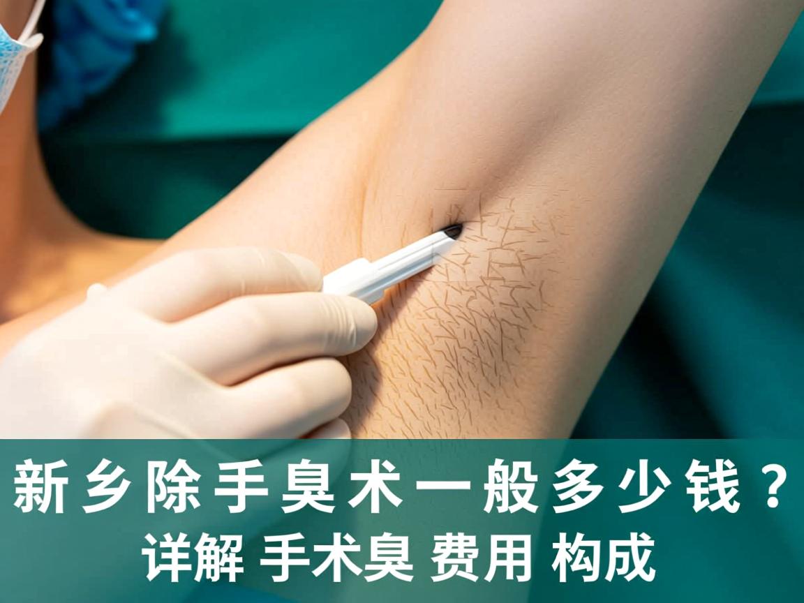 新乡除腋臭手术一般多少钱？详解腋臭手术费用构成